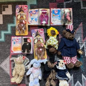 Vintage 90s Beanie Babies Collection Lot of 26